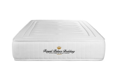 Ensemble Matelas Sommier 90x200 cm - Sommier Noir (déjà monté) - Nottingham