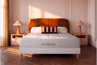Ensemble Matelas Sommier 120x195 cm - Sommier Blanc (en kit) - Windsor