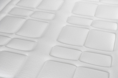 Ensemble Matelas Sommier 140x190 cm - Sommier Gris (en kit) - Vital Soft