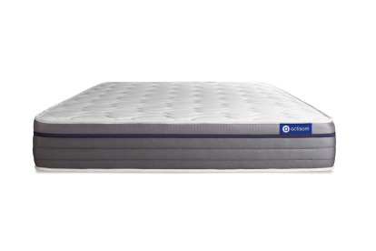 Matelas 200x200 cm Ressorts ensachés et Mémoire de forme - Actiflex Zen