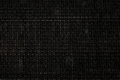 Sommier Coffre 140x190 cm - Toile nattée  - Noir