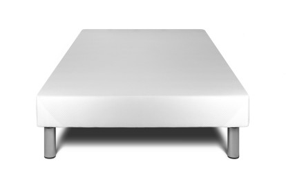 Ensemble Matelas Sommier 200x200 cm - 2 Sommiers Blanc - Vitalmemo Back