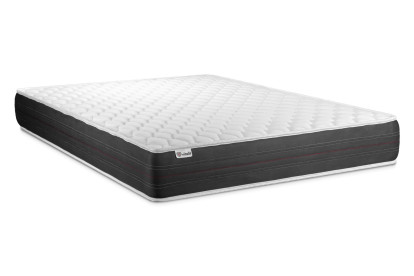 Ensemble Matelas Sommier 200x200 cm - 2 Sommiers Blanc - Vitalspring