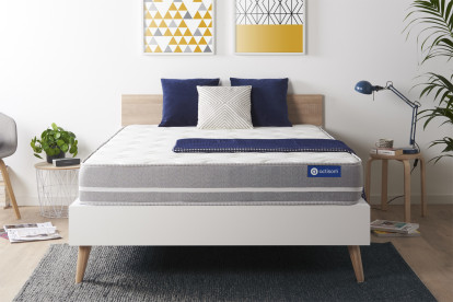 Matelas 140x200 cm Latex et mémoire de forme - Actilatex Touch