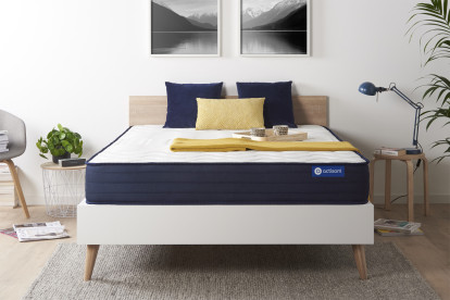 Matelas 140x190 cm Latex et mémoire de forme - Actilatex Life