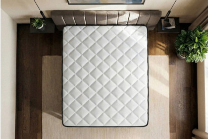 Matelas 80x200 cm Ressorts ensachés et Mémoire de forme - Suite