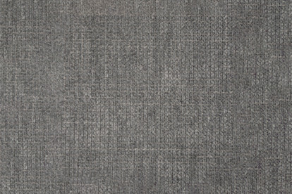 Lit 140x200 cm - Sommier tapissier H29 cm + tête de lit à lignes - Tissu Toile natté Gris Anthracite