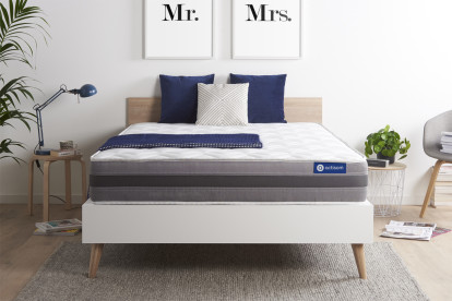 Matelas 160x200 cm Latex et mémoire de forme - Actilatex Relax