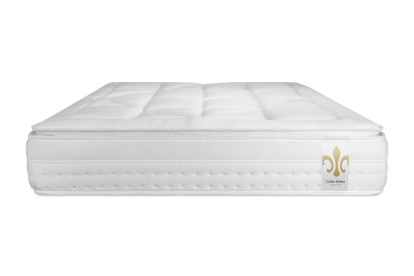Pack lit complet 140x200 cm - Matelas + Sommier Blanc + 2 oreillers + Couette - Vingt-Huit PLUS