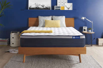 Matelas 160x200 cm Ressorts ensachés et Mémoire de forme - Actiflex Max