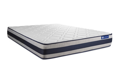 Matelas 160x200 cm Ressorts ensachés et Mémoire de forme - Actiflex Ergo