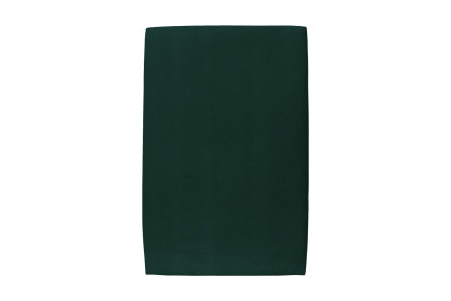 Lit 90x200 cm - Sommier à lattes H29 cm + tête de lit tapissée - Tissu Velours Vert