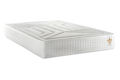 Ensemble Matelas Sommier 140x190 cm - Sommier Gris (en kit) - Vingt-Quatre