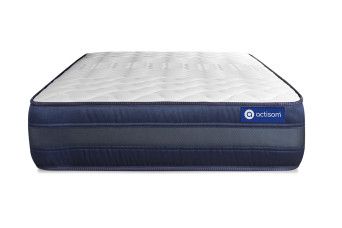Matelas 90x190 cm Ressorts ensachés et Mémoire de forme - Actiflex Tech