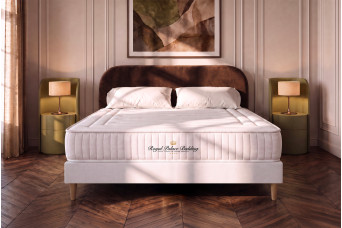 Ensemble Matelas Sommier 120x220 cm - Sommier Blanc (en kit) - Nottingham