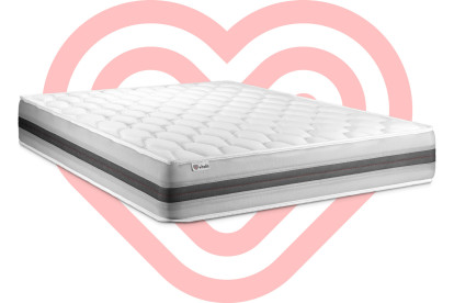 Matelas 135x190 cm Ressorts ensachés et Mémoire de forme - Vitalspring Recover