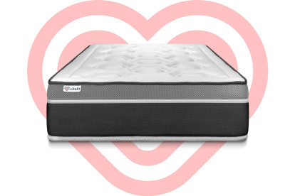 Matelas 90x180 cm Ressorts ensachés et Mémoire de forme - Vital Care