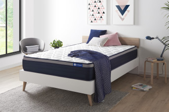 Matelas 135x190 cm Latex et mémoire de forme - Actilatex Max