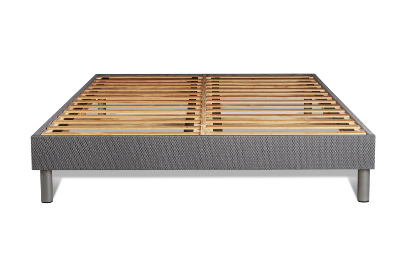 Sommier Tapissier à Lattes 140x190 cm - En kit à monter soi-même