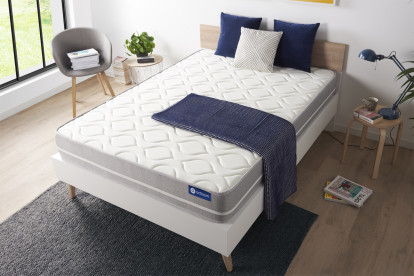 Matelas 100x220 cm Latex et mémoire de forme - Actilatex Touch