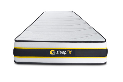 Matelas 100x190 cm Ressorts ensachés et Mémoire de forme - Flexy
