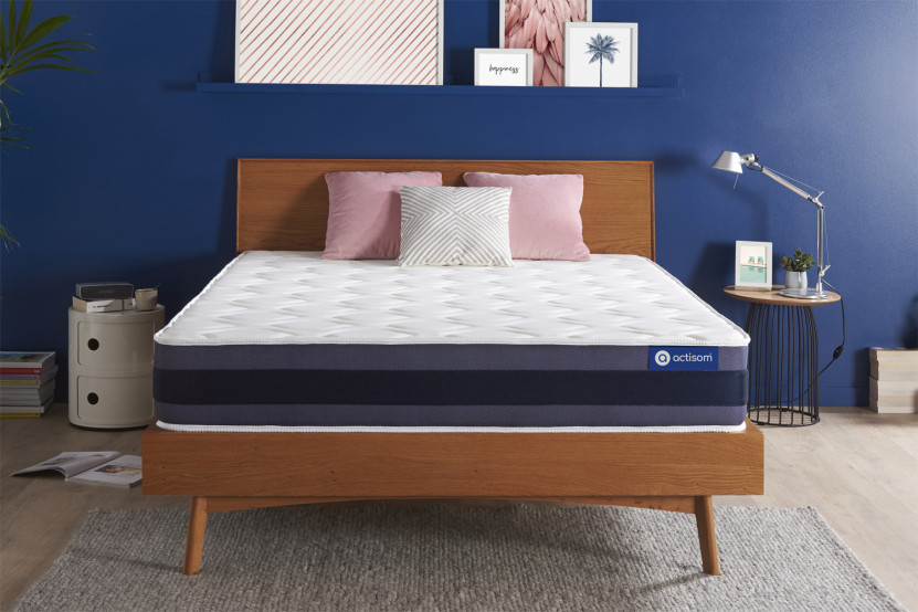 Matelas 150x200 cm Ressorts ensachés et Mémoire de forme - Actiflex Morpho
