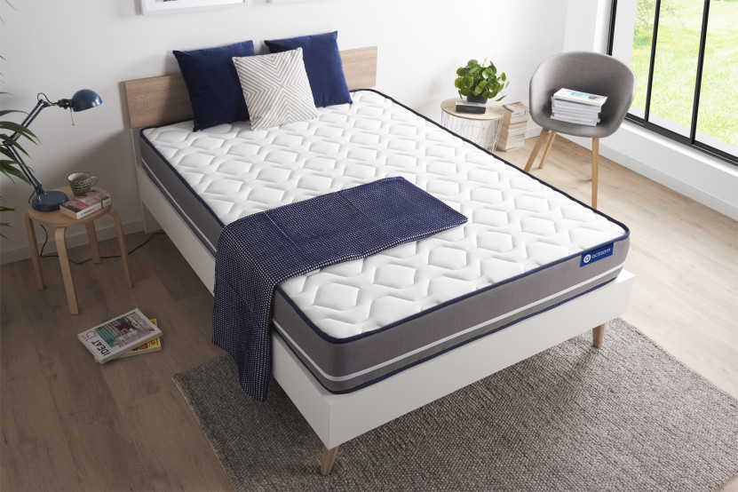Matelas 135x200 cm Latex et mémoire de forme - Actilatex Pur