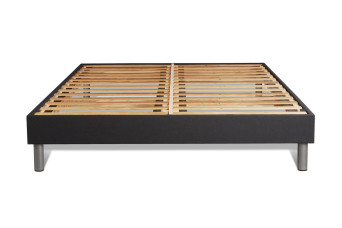 Sommier Tapissier à Lattes 140x190 cm - En kit à monter soi-même