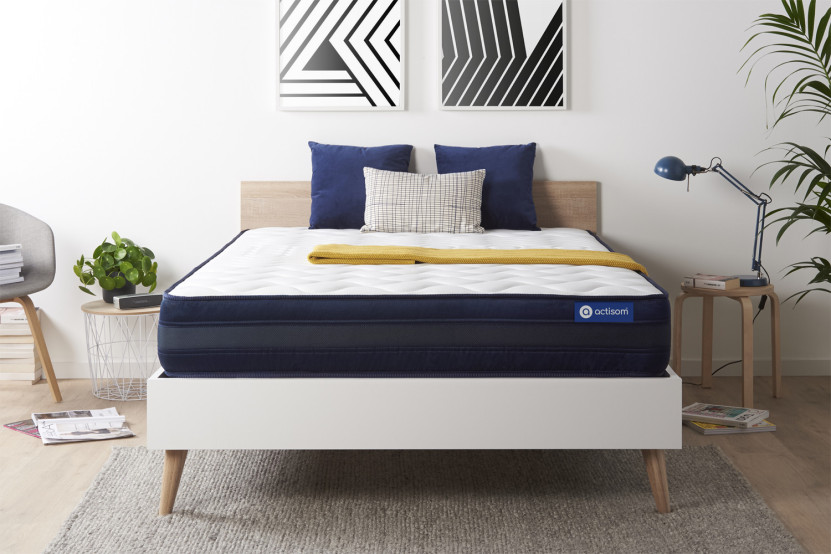 Matelas 140x220 cm Latex et mémoire de forme - Actilatex Tech