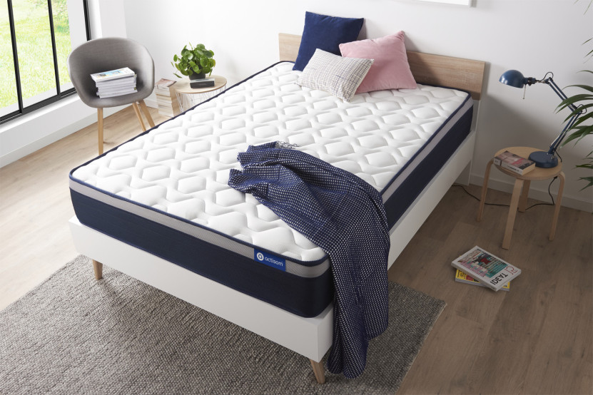 Matelas 100x190 cm Latex et mémoire de forme - Actilatex Max