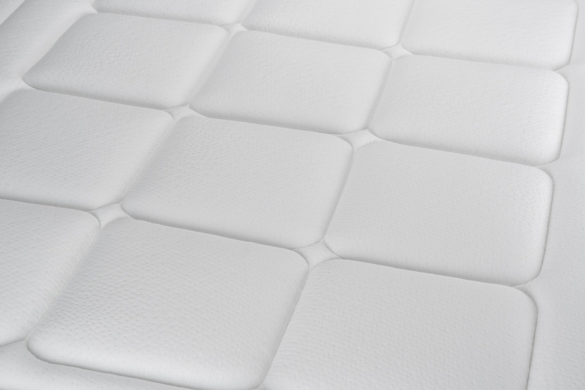 Ensemble Matelas Sommier 150x190 cm - Sommier Gris (en kit) - Vital Form