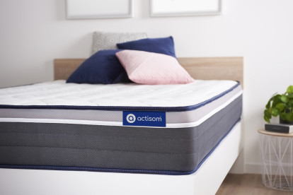 Matelas 100x200 cm Latex et mémoire de forme - Actilatex Plus
