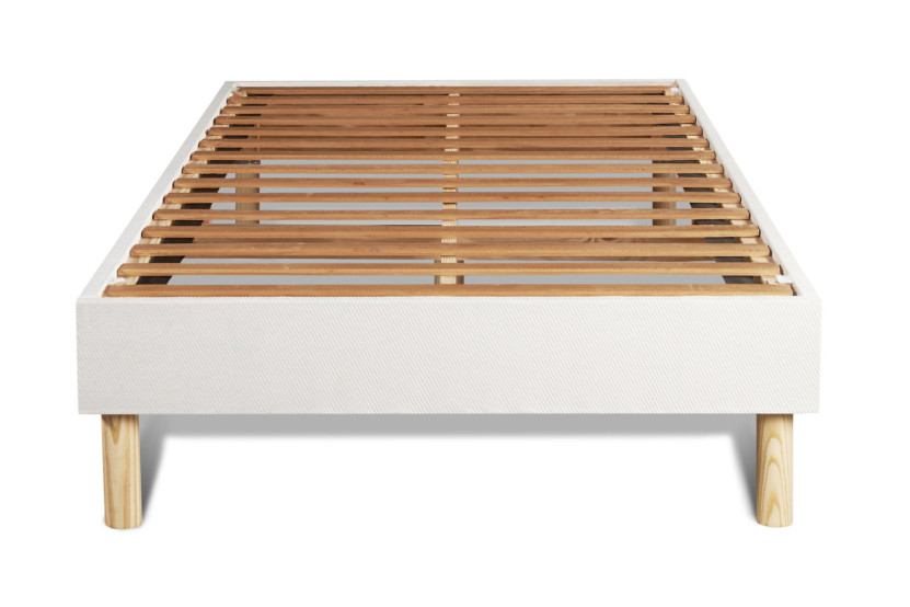 Sommier Tapissier à Lattes 90x190 cm - En kit à monter soi-même