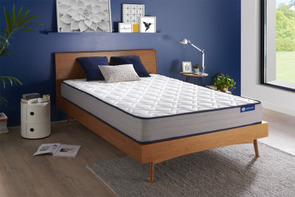 Matelas 130x190 cm Ressorts ensachés et Mémoire de forme - Actiflex Form