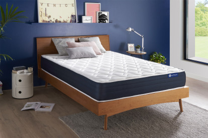 Matelas 133x182 cm Ressorts ensachés et Mémoire de forme - Actiflex Sleep