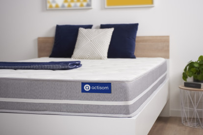 Matelas 100x190 cm Latex et mémoire de forme - Actilatex Touch