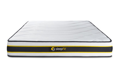 Ensemble Matelas Sommier 200x200 cm - 2 Sommiers Noir - Flexy