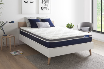 Matelas 130x220 cm Latex et mémoire de forme - Actilatex Confort