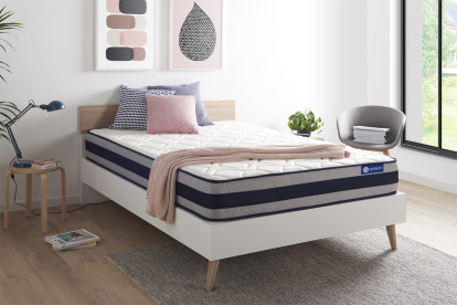 Matelas 135x190 cm Latex et mémoire de forme - Actilatex Ergo