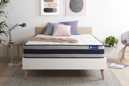 Matelas 130x190 cm Latex et mémoire de forme - Actilatex Ergo