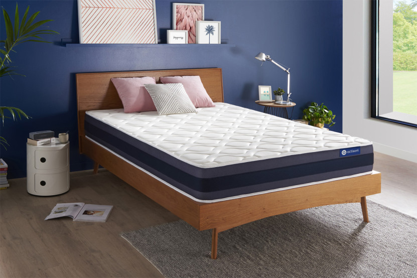 Matelas 150x200 cm Ressorts ensachés et Mémoire de forme - Actiflex Morpho