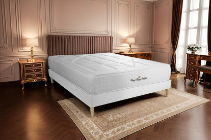 Matelas 160x210 cm Ressorts ensachés et Mémoire de forme - Windsor