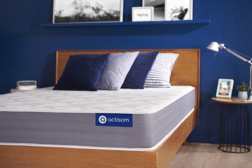 Matelas 100x200 cm Ressorts ensachés et Mémoire de forme - Actiflex Dream