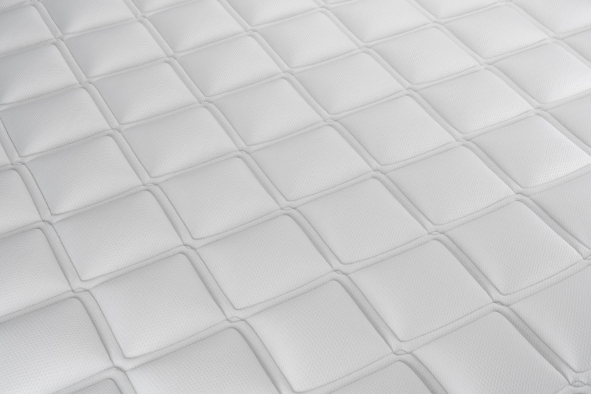 Ensemble Matelas Sommier 120x190 cm - Sommier Noir (en kit) - Vitalmemo Back