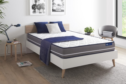 Matelas 133x182 cm Latex et mémoire de forme - Actilatex Pur
