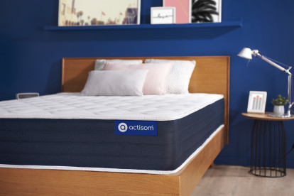 Matelas 80x220 cm Ressorts ensachés et Mémoire de forme - Actiflex Sleep