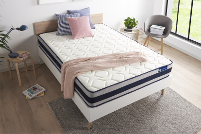 Matelas 100x190 cm Latex et mémoire de forme - Actilatex Ergo