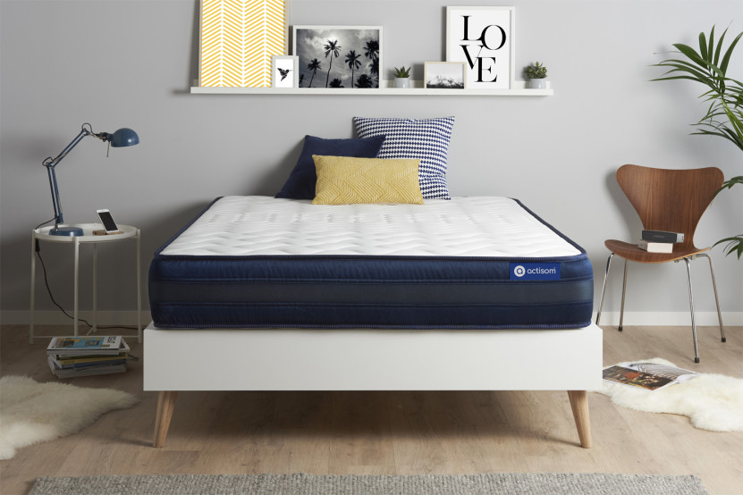 Matelas 130x220 cm Mémoire de forme - Actimemo Tech