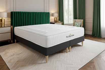 Matelas 160x190 cm Ressorts ensachés et Mémoire de forme - Lancaster