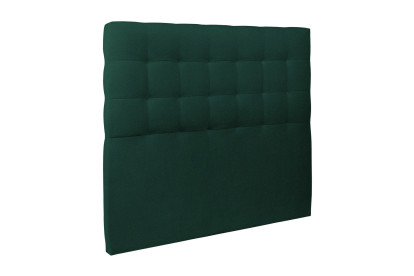 Tête de lit 180 cm Capitonnée - Tissu Velours Vert